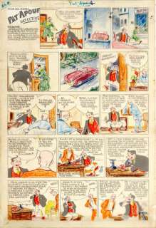 Gervy (Desdemaines, Yves 1908-1998) | "Les aventures de Pat’Apouf aux Antipodes", encre de chine… | Stanley’s Auction