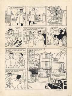 Briel, Dick - Originele pagina schets - Professor Palmboom - Het mysterie van de Tacho-plant - Origineel (1978) | Catawiki