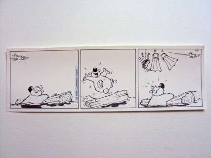 Dupa - Strip original Ã  l’encre de Chine - Cubitus - (1989) | Catawiki