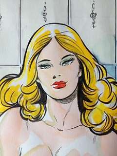 Zora la Vampira - Birago Balzano - Original illustr. - Page séparée | Catawiki