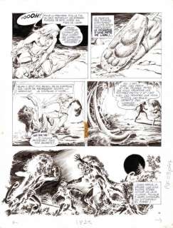 Chéret. Planche originale Rahan | BDEnchères