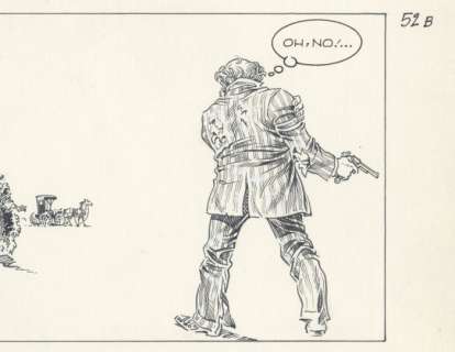 Tex - Magnus - "La valle del terrore" original page - Page volante - EO - (1996) | Catawiki