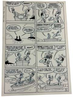 Sad Sack Comics Original Storyboard Production Comic Art | Los Angeles Estate Auction