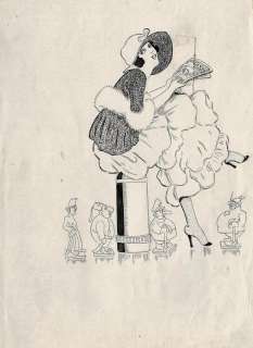 Giove Toppi - original illustr. "Dama che legge" (’20) | Catawiki