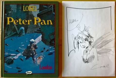 Peter Pan - Loisel, Regis - Originele tekening - Clochette / Tinkerbell - (1998) | Catawiki