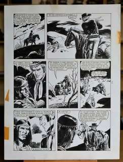 Lanciostory #42 - Seijas Garcia - "L’uomo di Richmond" original page - Page volante - Other - (1977) | Catawiki