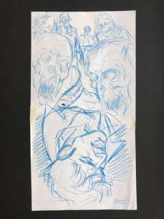 B. Brindisi - original sketch "Dyd & The Walking Dead" - Page volante - EO | Catawiki