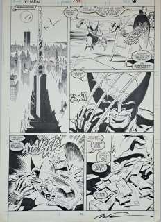 Marc Silvestri, Dan Green, Chris Claremont - Uncanny X-Men #241 Page #9 By Marc Silvestri And Dan Green