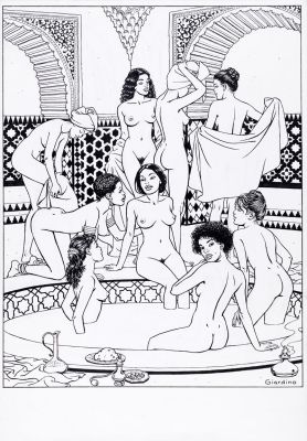 Vittorio Giardino | Lot 862 - Il bagno turco | Finarte