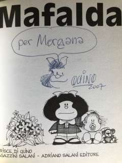 Mafalda - Quino - vol. Original dedicace - EO (2007) | Catawiki