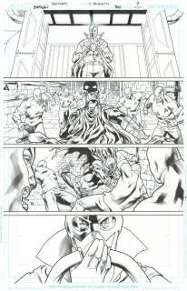 Mike Hawthorne, Adriano Di Benedetto | Batman #135 (Legacy#900) Page 07 Inks | ComicArtFans Classifieds