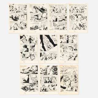 Gil Kane, Undersea Agent #3 Complete 10-Page Story "The Will Warp" Original Art (Tower, 1966) | Landry Pop Auctions