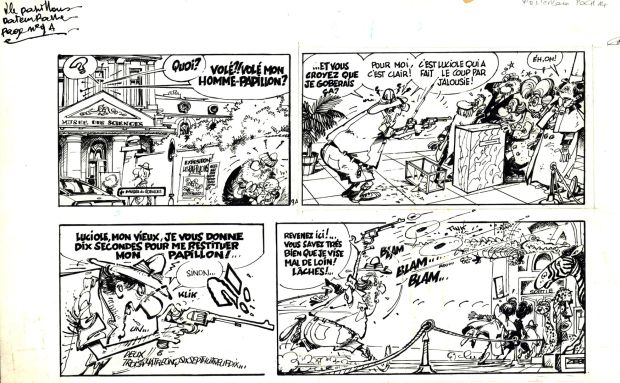 Wasterlain | Docteur Poche tome 2 demi planche 9A | Galerie OPA