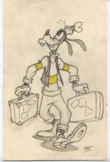 Xavi - Sketch Goofy to holidays - Original drawing - (2014) | Catawiki