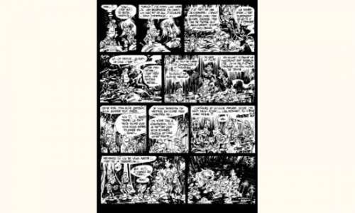 PLANCHES et DESSINS ORIGINAUX CONRAD. Â« Les Innomables Â» Encre de Chine | Tessier Sarrou