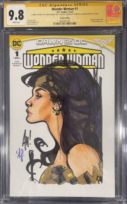 Adam Hughes, Allison Sohn | Wonder Woman - Adam Hughes & Allison Sohn *For Sale* | ComicArtFans Classifieds