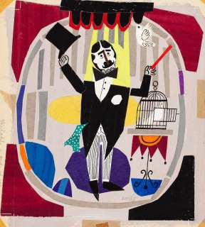 Zbigniew Rychlicki (1922 - 1989) | Zbigniew Rychlicki | "Michałek z pudełka od zapałek", projekt ilustracji, około1966 | Desa Unicum