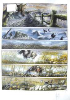 Civello | LA GRAINE DE FOLIE Planche originale couleur n°39, technique mixte | Kahn et Associés