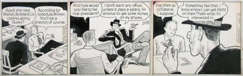 Frank King | 22 .) Gasoline Alley Daily Strip | Galerie Laqua