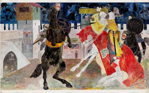 Benvenuti Gianni - "I cavalieri di Re Artù (King Arthur‘s Knights)", 1965 | Urania Casa d’Aste