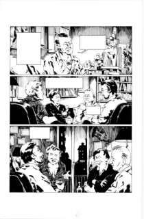 Sophie Ladame | LA VIE RÊVÉE D’UN PAPILLON planche 108, signée encre de chine, 32x50 cm | A la marge