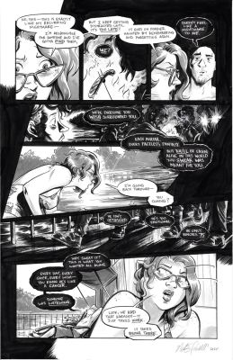 Nate Powell | Twilight Zone Issue 4 - Pg. 17 | Athenaeum Comic Art