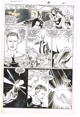 Terry Shoemaker & Hilary Barta | Power Pack #28 Pg 6 | ComicArtFans Classifieds