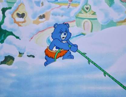 Original Animation Production Cel - Care Baers - GlÃ¼cksbÃ¤rchis - Page volante - Panthère rose - (1985/1985) | Catawiki