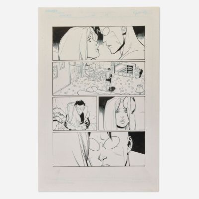 Ryan Ottley and Cliff Rathburn, Invincible #104 Story Page 19 Original Art (Image Comics, 2013) | Landry Pop Auctions