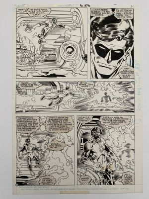 Mark Bright, Romeo Tanghal | Action Comics 626 Page 9 Featuring Green Lantern Hal Jordan By Mark Bright (1988) | ComicArtFans Classifieds