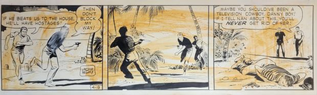 Doug Wildey | The Saint - Tuesday April 19, 1960 By Doug Wildey | ComicArtFans Classifieds
