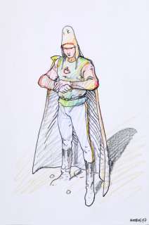 Moebius | Starwatcher, illustration Ã  l’encre de Chine et a… | Banque Dessinée