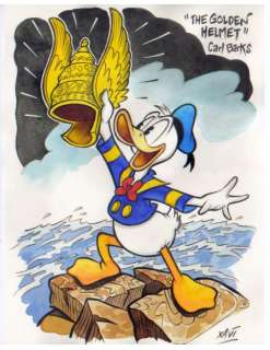 Xavi - Original Drawing - Tribute to Carl Barks - "The Golden Helmet" - (2018) | Catawiki