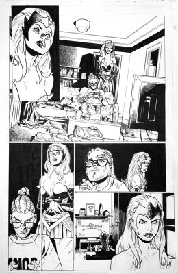 Humberto Ramos | Fs: Immortal Thor #19 Pg 17 - Enchantress | ComicArtFans Classifieds