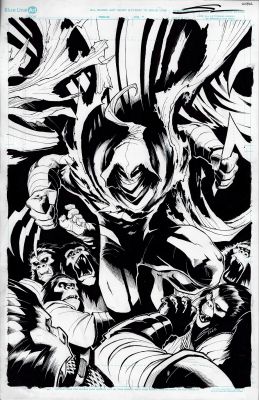 Gerardo Sandoval | Moonknight (The Planet of the Apes) #20 Cover Art, Gerardo Sandoval | ComicArtFans Classifieds