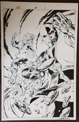 Alan Davis, Mark Farmer | Alan Davis - Infinity Entity Splash | ComicArtFans Classifieds