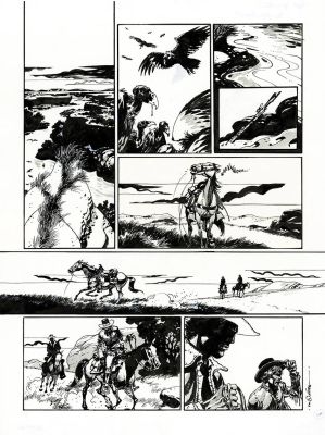 R.M. Guera | R.M. Guera - "Tex: L’uomo Dalle Pistole D’oro", Page 7 | ComicArtFans Classifieds