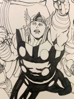Bernard Chang | CAPTAIN AMERICA x VOLSTAGG #1 pg14 UNUSED original art | Bernard Chang