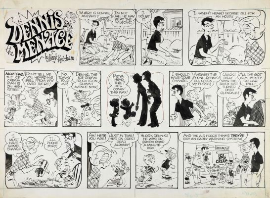 Lot 221 - Ketcham Hank - "Dennis the Menace", 27588 | Urania Casa d’Aste