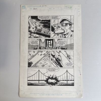 Lee Sullivan Original Art for Marvel’s Robocop #1 Page 19 1990 | eBay Europe (Buy It Now)