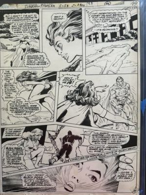 Superman v Shazam treasury edition original comic art | eBay US