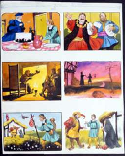 Gerry Embleton | Dickon In Search Of His Fortune - Page 1 | Illustration Art Gallery