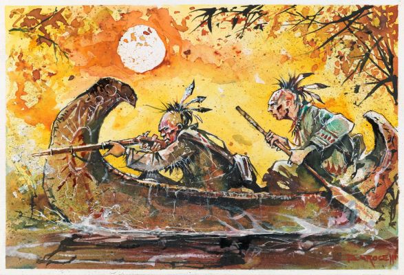 Lot 271 - Barocelli Carlos - "Deerfield 1704: Sangue sul Lago Otsego", 2013 | Urania Casa d’Aste