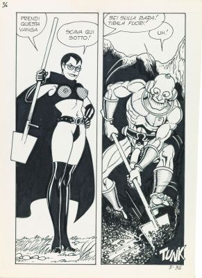 Magnus (Roberto Raviola) - "Necron - Nobiltà depravata", 1981 | Urania Casa d’Aste