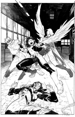 Generation X-23 #3 (2026) - Laura Kinney Wolverine Cover ArtA3 Original pen and ink art - PARTHA PRATIM SARKAR | Raremarq (Buy It Now)