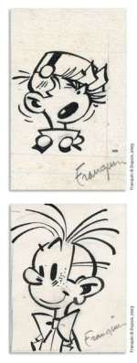 Franquin | ANDRÉ FRANQUIN ◊ SPIROU ET FANTASIO Dupuis Ensemble... | Daniel Maghen Enchères