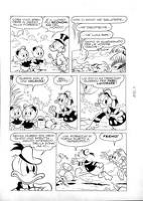 Massimo de Vita | Original page for Topolino n. 1092. Cm.25x35.Ink. Mint. Code 2317. | Segni e Disegni