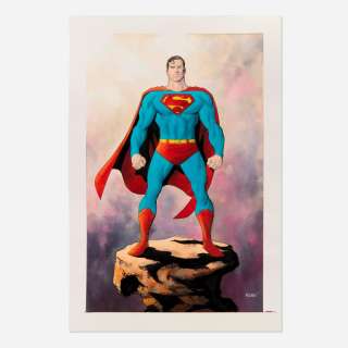 Mike McKone, Superman Illustration (DC Comics) | Landry Pop Auctions