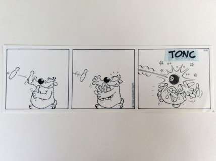 Dupa - Dessin original - Cubitus - Gag 606 - (1990) | Catawiki