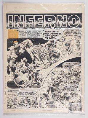 Massimo Belardinelli 2000 AD Prog #51 Inferno (IPC Magazines, 1978) | Stanley Gibbons Baldwin’s